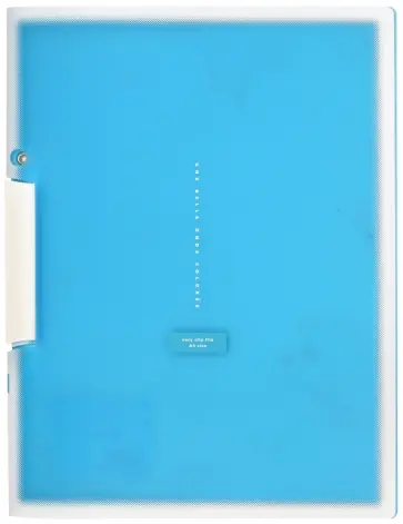 Папка с клипом А4 Coloree бирюзовый (F-VFH100B) обложка книги
