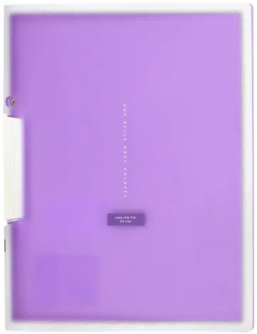 Папка с клипом А4, Coloree, фиолетовый (F-VFH100V) обложка книги