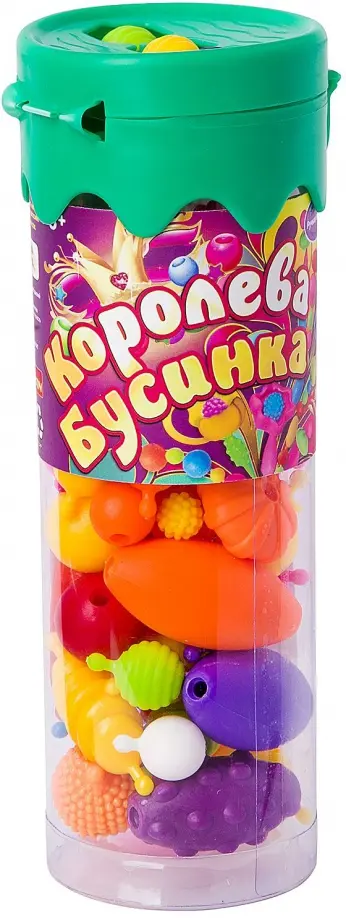 Набор для создания бус и браслетов Королева Бусинка обложка книги