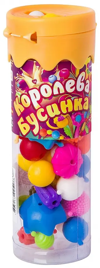 Набор для создания бус и браслетов "Королева Бусинка" (ВВ2610) обложка книги