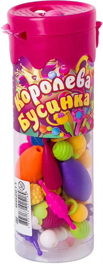 Набор для создания бус и браслетов "Королева Бусинка" (ВВ2611) обложка книги