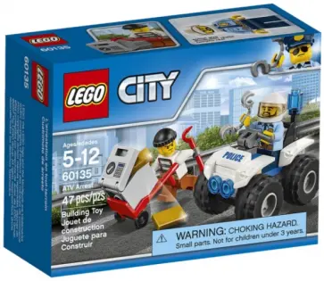 Конструктор "Police. Полицейский квадроцикл" (60135) обложка книги