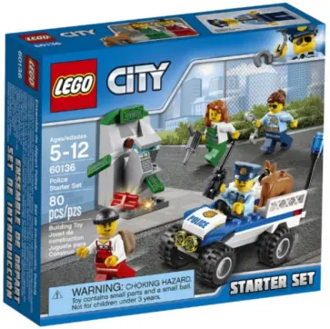 Конструктор "Набор для начинающих. Полиция" (60136) обложка книги