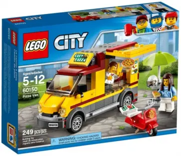 Конструктор "Great Vehicles. Фургон-пиццерия" (60150) обложка книги