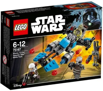 Конструктор "Star War. Спидер охотника за головами" (75167) обложка книги