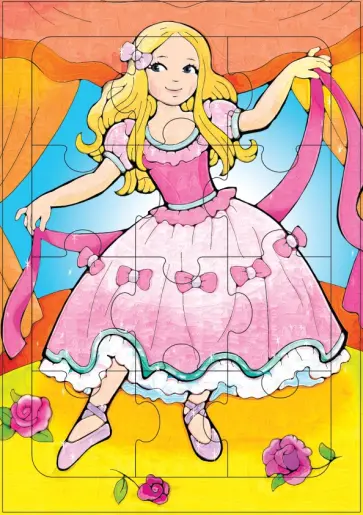 Развивающие рамки. Балерина обложка книги