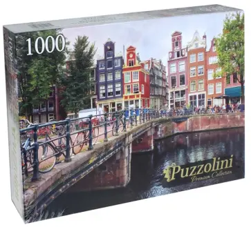 Puzzle-1000 "Столица Амстердам" (GIPZ1000-7717) обложка книги