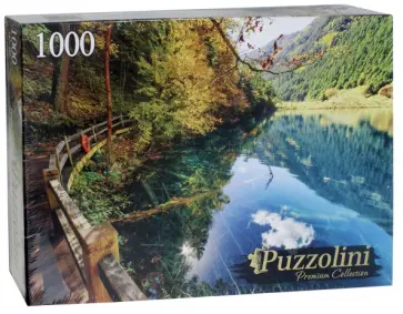 Puzzle-1000 "Озеро пяти цветков" (GIPZ1000-9920) обложка книги