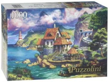 Puzzle-1000 Дом у моря (FPZ1000-9926) обложка книги