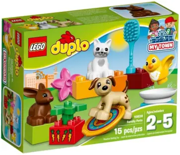 Конструктор "Duplo. Домашние животные" (10838) обложка книги