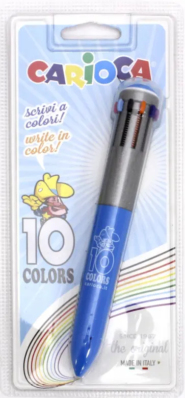 Ручка шариковая "Fluo" (10 цветов) (41501) Ручка шариковая "Fluo" (10 цветов) (41501) обложка книги