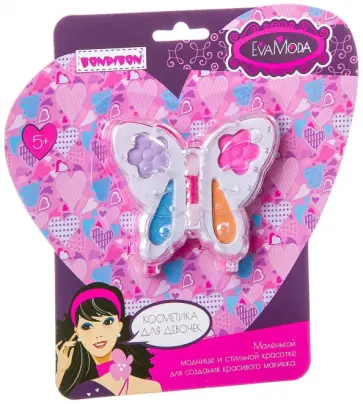 Набор детской декоративной косметики "Бабочка" (тени) (ВВ2258) обложка книги