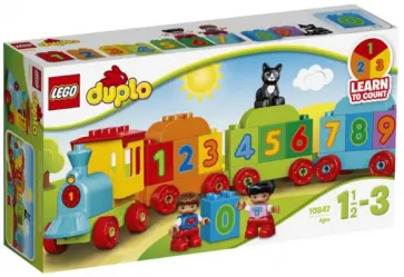 Конструктор "Duplo. Поезд "Считай и играй" (10847) обложка книги