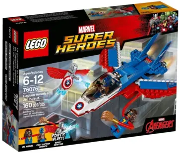 Конструктор "Воздушная погоня Капитана Америка" (76076) Конструктор "Воздушная погоня Капитана Америка" (76076) обложка книги