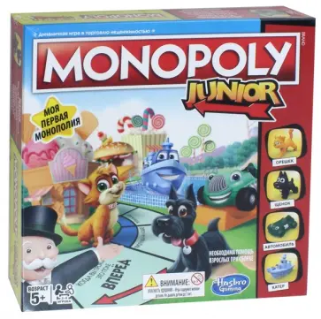 Игра "Моя первая монополия" (А6984E) обложка книги