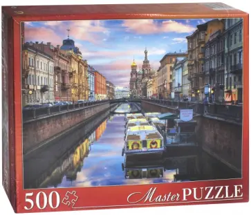 Puzzle-500 "Санкт-Петербург. Канал Грибоедова-1" (ГИМП500-6155) обложка книги