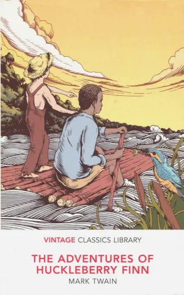 Mark Twain - The Adventures of Huckleberry Finn обложка книги