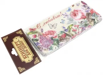 Ккоробочка для денег "Розовый куст" (76356) обложка книги