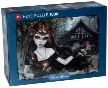 Puzzle-1000 "Красная птичка, Favole" (29829) обложка книги