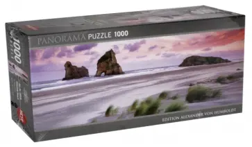 Puzzle-1000. Пляж Уарарики. Панорама обложка книги