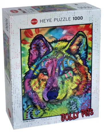 Puzzle-1000 Волк (29809) обложка книги