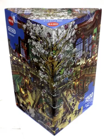 Puzzle-1500 "Библиотека" Puzzle-1500 "Библиотека" обложка книги