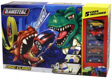 Трек Дино + 5 машинок (1416440.00) обложка книги