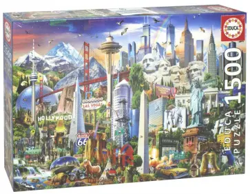 Пазл-1500 Символы Северной Америки обложка книги
