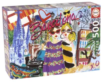 Пазл-500 "Возьми меня в Барселону" (17651) обложка книги