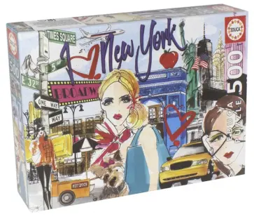Пазл-500 "Возьми меня в Нью-Йорк" (17649) обложка книги