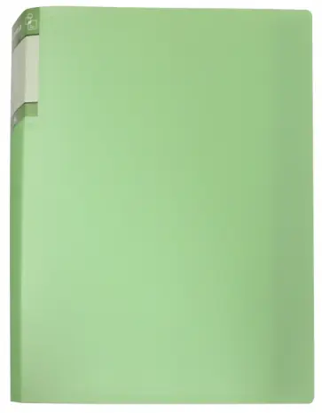 Папка "Gems" (40 вкладышей, А4, 0,7 мм) (GEM40GRN) обложка книги
