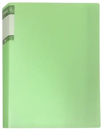 Папка "Gems" (60 вкладышей, А4, 0,7 мм) (GEM60GRN) обложка книги