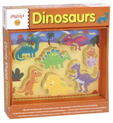 Пазл "Динозавры" (49912) обложка книги