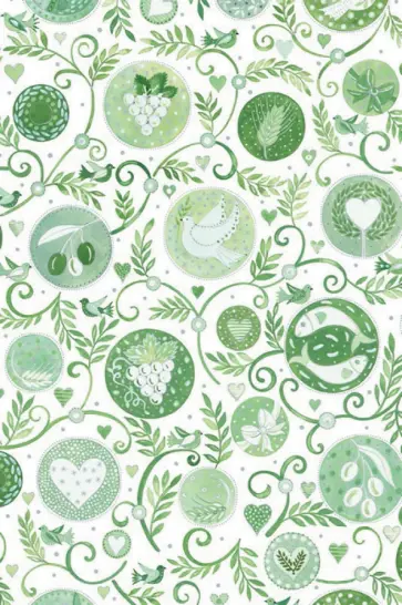 Бумага упаковочная 0,7x2м Esther обложка книги