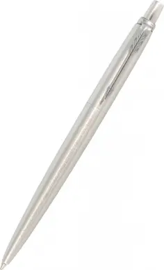 Ручка шариковая Jotter Core Stainless Steel, синяя обложка книги