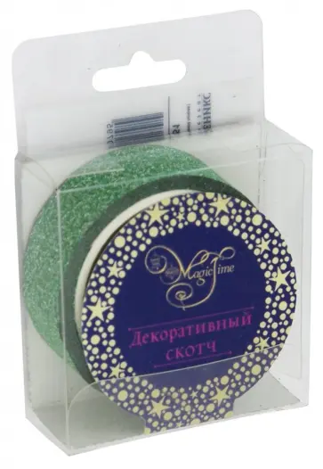 Лента самоклеящаяся "Зеленая" (77751) обложка книги