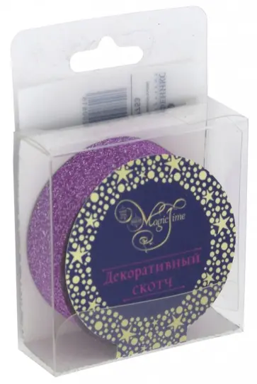 Лента самоклеящаяся "Фиолетовая" (77753) обложка книги