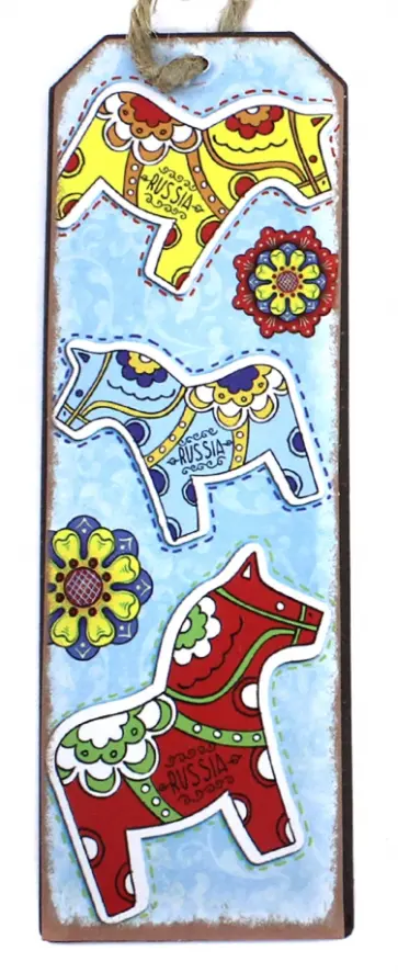 Закладка для книг Лошадки (77078) Закладка для книг Лошадки (77078) обложка книги