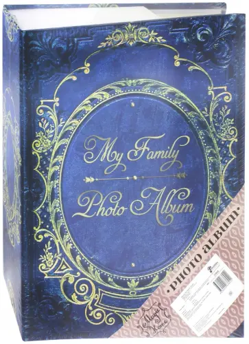 Фотоальбом "Семейный" (50 магнитных листов) (77015) обложка книги