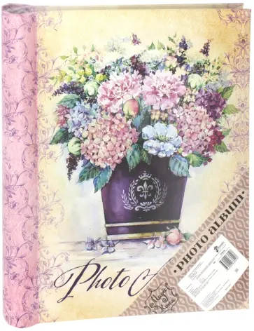 Фотоальбом "Букет гортензий" (20 магнитных листов) (77014) обложка книги