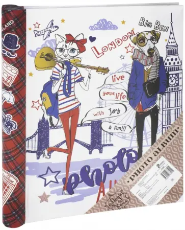 Фотоальбом "Модный Лондон" (10 магнитных листов) (77006) обложка книги