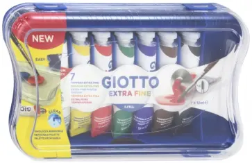 Гуашь "Giotto Extra Fine" (7 цветов) (303100) обложка книги