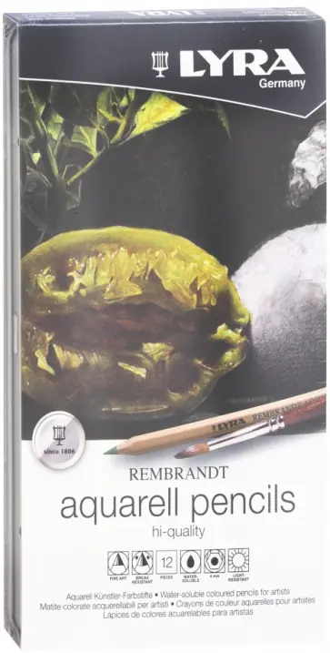 Карандаши цветные акварельные "Rembrant Aquarell" (12 цветов) (L2011120) обложка книги