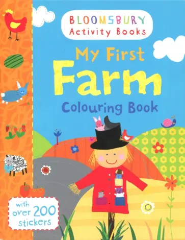My First Farm Colouring Book (with stickers) обложка книги
