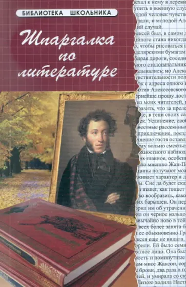 Татьяна Анисимова - Шпаргалка по литературе обложка книги