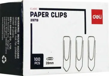 Скрепки металлические, треугольник, 100 штук Скрепки металлические, треугольник, 100 штук обложка книги