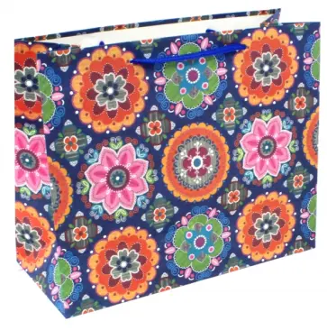 Пакет подарочный крафт (324х260х127 мм), в ассортименте (BG7892) обложка книги