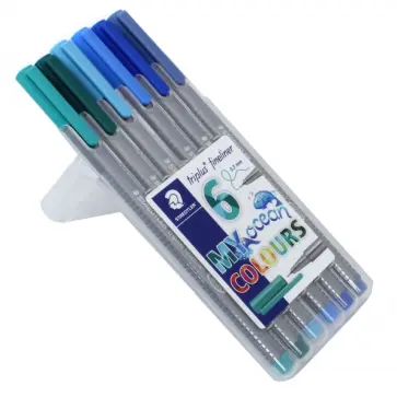 Набор капиллярных ручек "Triplus. My Ocean Colours" (0.3 мм, 6 цветов) (334SB6CS5) обложка книги