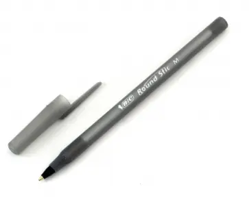 Ручка шариковая "Round Stick" (0.4 мм, черный) (B920568) обложка книги