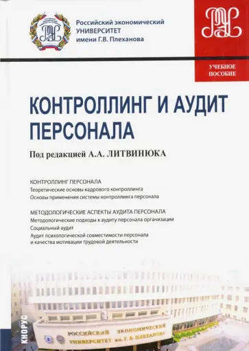Литвинюк, Гендон - Контроллинг и аудит персонала. Учебное пособие обложка книги